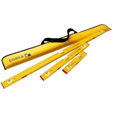STABILA 29940 - Magnetic 80ASM Level Set (12", 24", 48", Case)