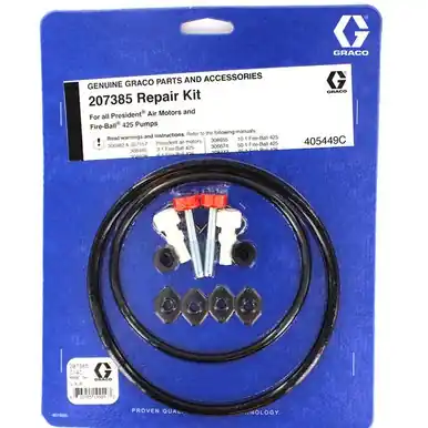 GRACO 207385 - Repair Kit, President Air Motors & Fire-Ball 425 Pumps