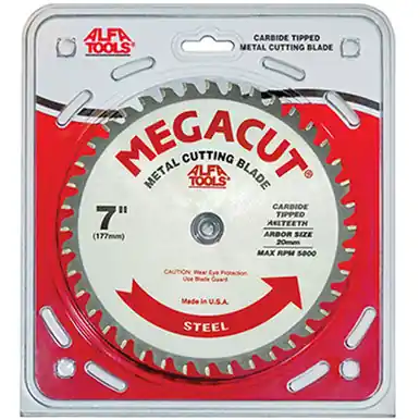 ALFA SB69930 - 7" x 54T x 20mm Carbide Circular Saw Blade for Aluminum