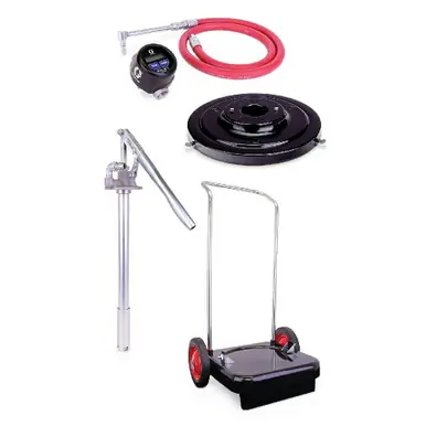 GRACO 225384 – Manually-Operated 16 Gallon Gear Lube Metered Dispensing Pump, Portable, 175 PSI