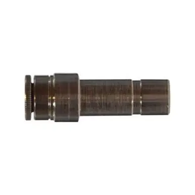 Midland Industries 20511 - Reducer, 5/32" Push" Tube x 1/4" Push" Tube, Brass, Nickel-Plated