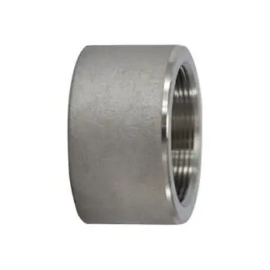 Midland Industries 103777 - Half Coupling, 1-1/2" FPT x 1-1/2" Socket Weld, Stainless Steel, 3000 lb