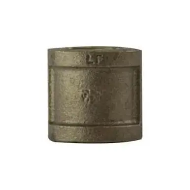 Midland Industries 44418LF - Coupling, 2" FPT x 2" FPT, Bronze