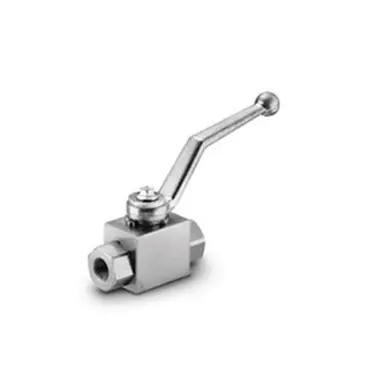 Midland Industries GE238NPT - High Pressure Ball Valve, 3/8" Nominal, FPT, 2-Way -Port/Way, 7250 psi