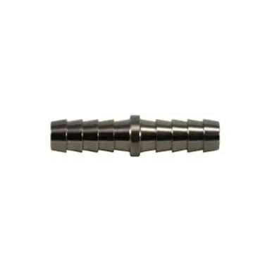 Midland Industries 32098SS - Straight Splicer, 3/4" Hose Barbed x 3/4" Hose Barbed, Stainless Steel