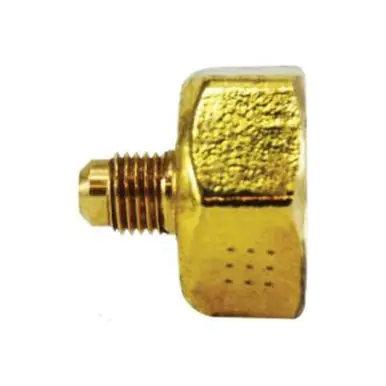 Midland Industries 50001 - Drum Adapter, 1/4" SAE 45° Male Flared x 3/4" FIP, Brass