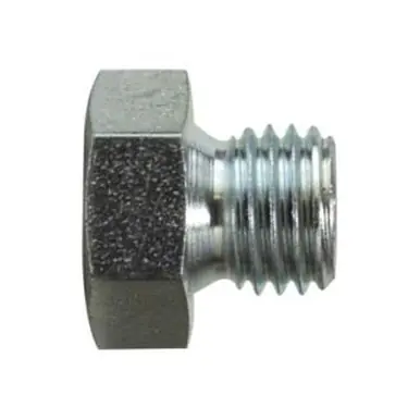 Midland Industries 8555P10 - Hex Head Plug, M10 MPT, Steel