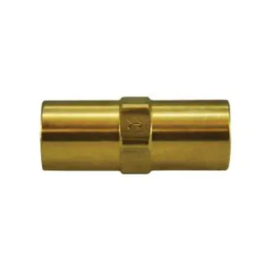 Midland Industries 46562V - Check Valve, 3/8" Nominal, FIP x FIP, Brass Body, Domestic