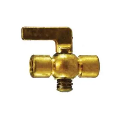 Midland Industries 46346 - Air Cock, 1/4" Nominal, FIP x FIP, Lever, Brass Body