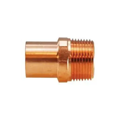 Midland Industries 77337 - Adapter, 2" C x 2" MPT, Copper