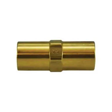Midland Industries 46561 - Check Valve, 1/4" Nominal, FIP x FIP, Brass Body, Domestic