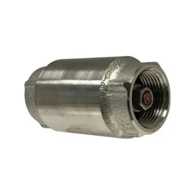 Midland Industries 949431 - Inline Check Valve, 3/4" Nominal, FPT x FPT, 304 Stainless Steel Body,