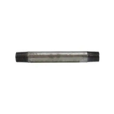 Midland Industries 56033 - Welded Pipe Nipple, 1/4" MPT x 1/4" MPT, 9" L, Steel, Galvanized, SCH 40