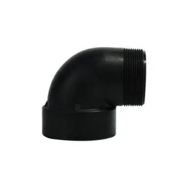 Midland Industries 28723P - Street Elbow, 1/2" FPT x 1/2" MPT, Polypropylene