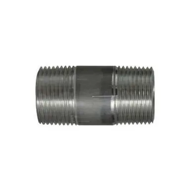 Midland Industries 76083 - Pipe Nipple, 3/4" MPT x 3/4" MPT, 2-1/2" L, Aluminum