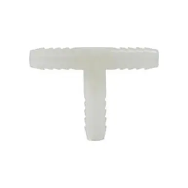 Midland Industries 33438W - Tee, 1" Hose Barbed x 1" Hose Barbed x 1" Hose Barbed, Nylon