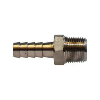 Midland Industries 73955 - Adapter, 1" Hose Barbed x 1" MIP, Stainless Steel