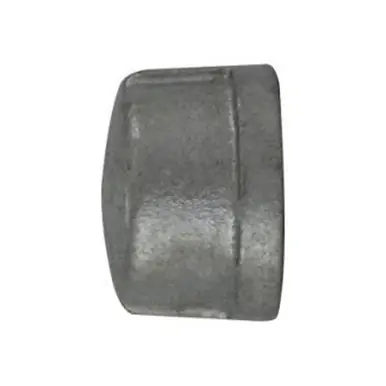 Midland Industries 64482 - Cap, 6" FPT, Iron, Galvanized, 150 lb