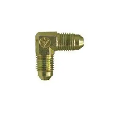 Midland Industries 250084 - 90° Union Elbow, 1/2" 37° JIC Flared x 1/4" 37° JIC Flared, Steel