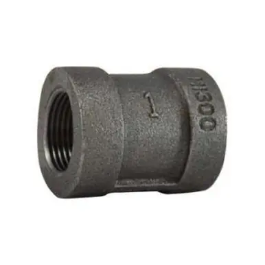 Midland Industries 69414 - Pipe Coupling, 3/4" FPT x 3/4" FPT, Iron, Black, XH Schedule, 300 lb