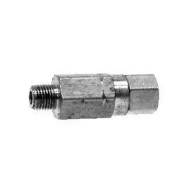 Midland Industries 46516 - High Pressure Check Valve, 1/4" Nominal, MIP x FIP, Brass Body, Domestic
