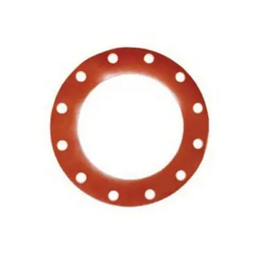 Midland Industries 988402 - Full Face Gasket, 3" ID, Rubber, Red