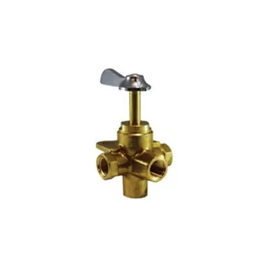 Midland Industries 46255 - Ground Plug Shutoff Cock w/ Click, 1/4" Nominal Pipe, FIP Connection,