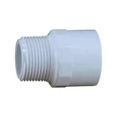 Midland Industries 55808 - Adapter, 2-1/2" Slip x 2-1/2" MIP, PVC