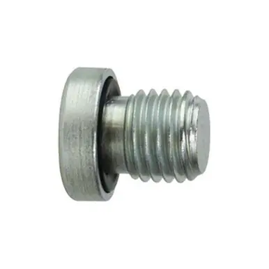Midland Industries 8555H8 - Hollow Hex Head Plug, M8 MPT, Steel
