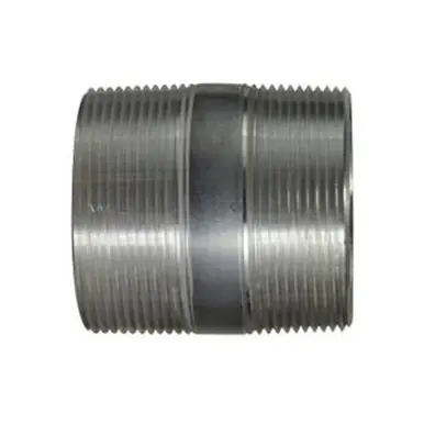 Midland Industries 76224 - Pipe Nipple, 4" MPT x 4" MPT, 4-1/2" L, Aluminum