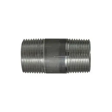 Midland Industries 76085 - Pipe Nipple, 3/4" MPT x 3/4" MPT, 3-1/2" L, Aluminum