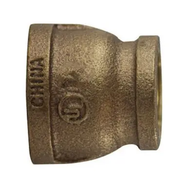 Midland Industries 38119-6432 - Reducing Coupling, 4" 2" Bronze