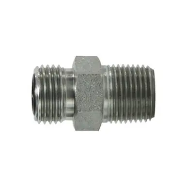 Midland Industries FSO24041012 - Adapter, 1-14 Male ORFS x 3/4-14 NPT(M), Steel