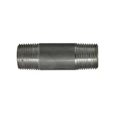 Midland Industries 76047 - Pipe Nipple, 3/8" MPT x 3/8" MPT, 4-1/2" L, Aluminum