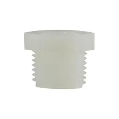 Midland Industries 28665W - Reducer Hex Bushing, 3/4" MPT x 1/8" FPT, Nylon, White