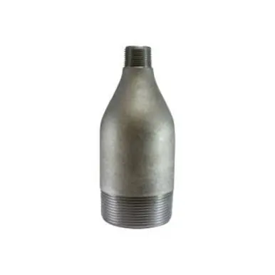 Midland Industries 93124 - Swage Nipple, 2-1/2" MPT x 2" MPT, Steel, SCH 40 Schedule