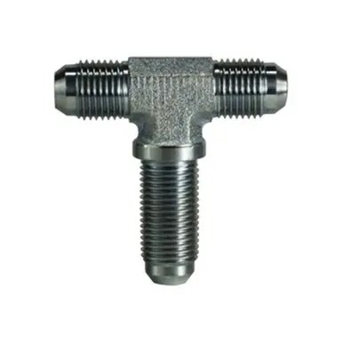 Midland Industries 270310 - Bulkhead Branch Tee, 7/8" 37° JIC x 7/8" 37° JIC x 7/8" 37° JIC, Steel
