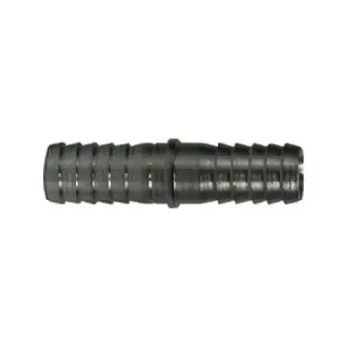 Midland Industries 34535 - Straight Splicer, 3/8" Hose Barbed x 3/8" Hose Barbed, Stainless Steel