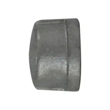 Midland Industries 64471 - Cap, 1/4" FPT, Iron, Galvanized, 150 lb