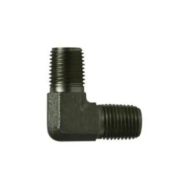Midland Industries 550042 - 90° Elbow, 1/4" MPT x 1/8" MPT, Steel