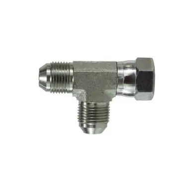 Midland Industries 660212 - Swivel Run Tee, 3/4" MJIC x 3/4" FJIC x 3/4" MJIC, Steel