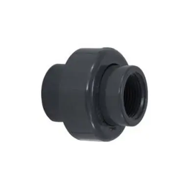 Midland Industries 898012 - Union, 1-1/4" FIP x 1-1/4" FIP, PVC, SCH 80 Schedule