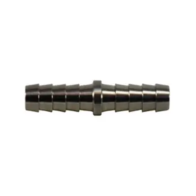 Midland Industries 32090SS - Reducing Splicer, 5/16" Hose Barbed x 1/4" Hose Barbed, Stainless Steel