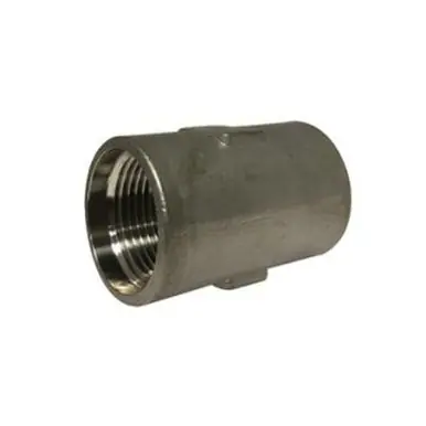 Midland Industries 62418DC - Drop Coupling, 2" FPT x 2" FPT, Stainless Steel, 150 lb