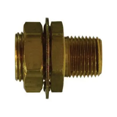 Midland Industries 28318 - Coupling, 3/8" FIP x 1/2" MIP, Brass