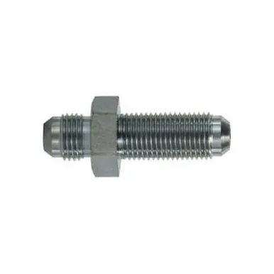 Midland Industries 270032 - Bulkhead Union, 2" Male 37° JIC Flared x 2" Male 37° JIC Flared, Steel