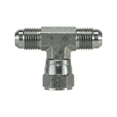 Midland Industries 660020 - Swivel Nut Branch Tee, 1-5/8" JIC x 1-5/8" JIC x 1-5/8" Female JIC,