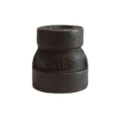 Midland Industries 69452 - Reducing Coupling, 2" FPT x 1" FPT, Iron, Black, XH Schedule, 300 lb