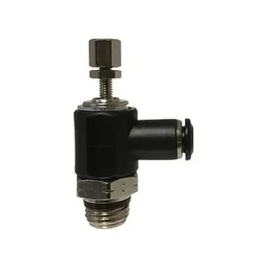 Midland Industries 958PPC-8D -Champion Brass Meter Out Right Angle Flow Control Valve, 1/2 x 1/2"