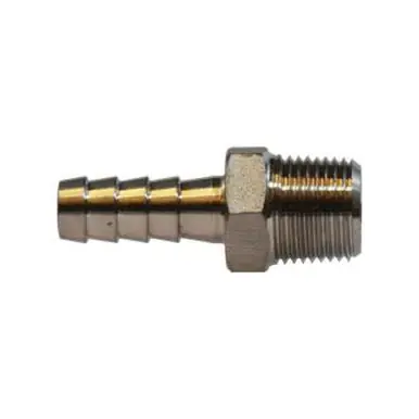 Midland Industries 973954 - Adapter, 3/4" Hose Barbed x 3/4" MIP, Stainless Steel